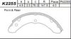 TOYOT 449460020 Brake Shoe Set